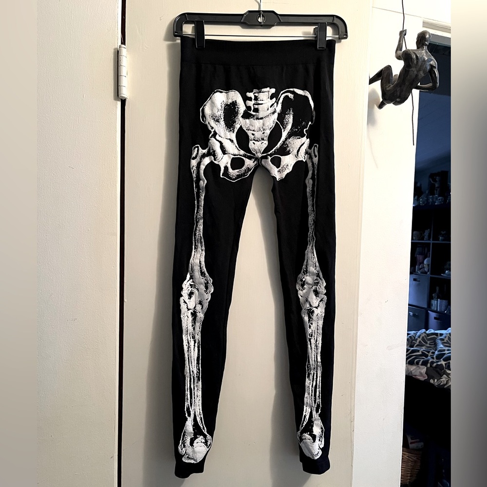 Skeleton leggings Halloween